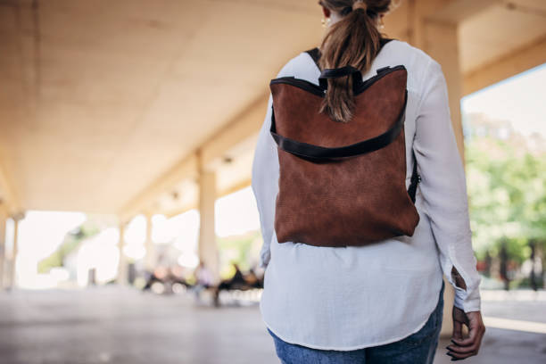 istock Modern woman in city 1431709532