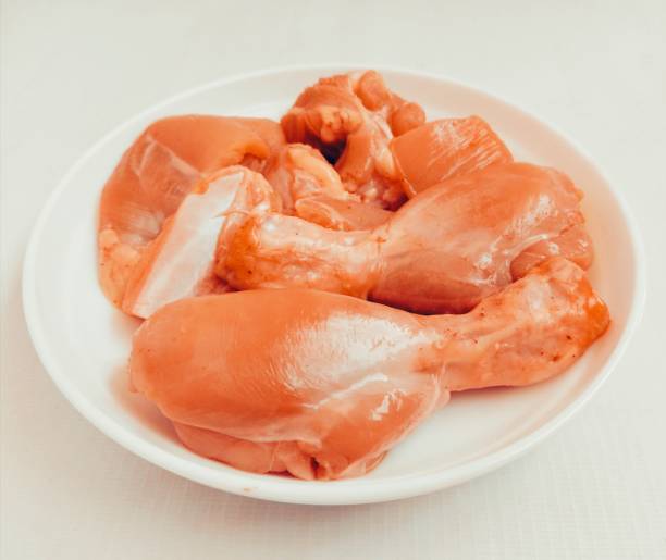Raw fresh chicken meat white-meat murghi ka gosht boti raw-frango raw-poulet, food uncooked poultry-meat raw-pollo hen-meat cut pieces on a plate fillets and drumstick bird-meat closeup image photo carne de pollo fresca cruda carne blanca murghi ka gosht boti raw-frango raw-poulet, alimentos sin cocer carne de ave-pollo crudo-pollo gallina-carne cortada piezas cortadas en un plato filetes y baqueta carne de pájaro primer plano foto de imagen