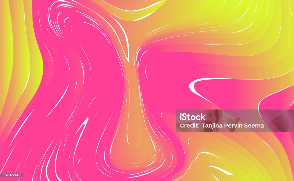 Abstrak Warnawarni Template Banner Dengan Warna Gradien Desain Bentuk