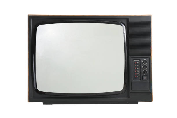 istock The old TV on the isolated.Retro technology concept. 1431733971