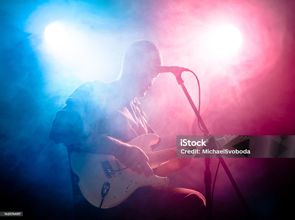 Guitarrista - Foto de stock de Cantor royalty-free