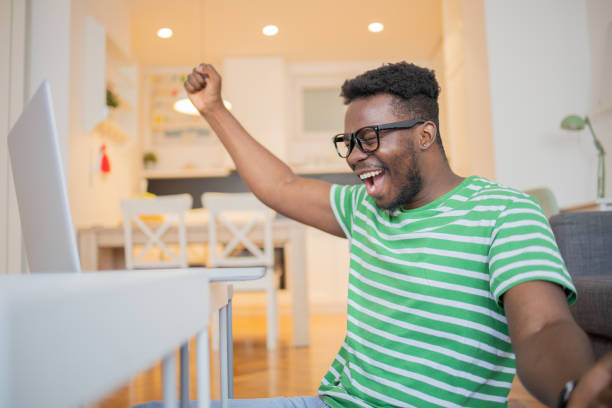 istock Young fashionable man working at home 1431745354