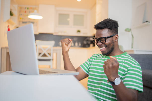 istock Young fashionable man working at home 1431745356