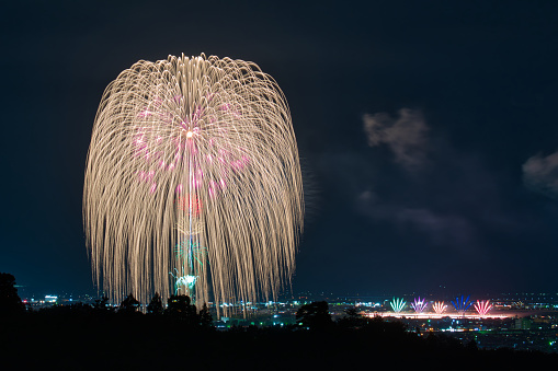 Fireworks Nagaoka Festival Niigata Japan