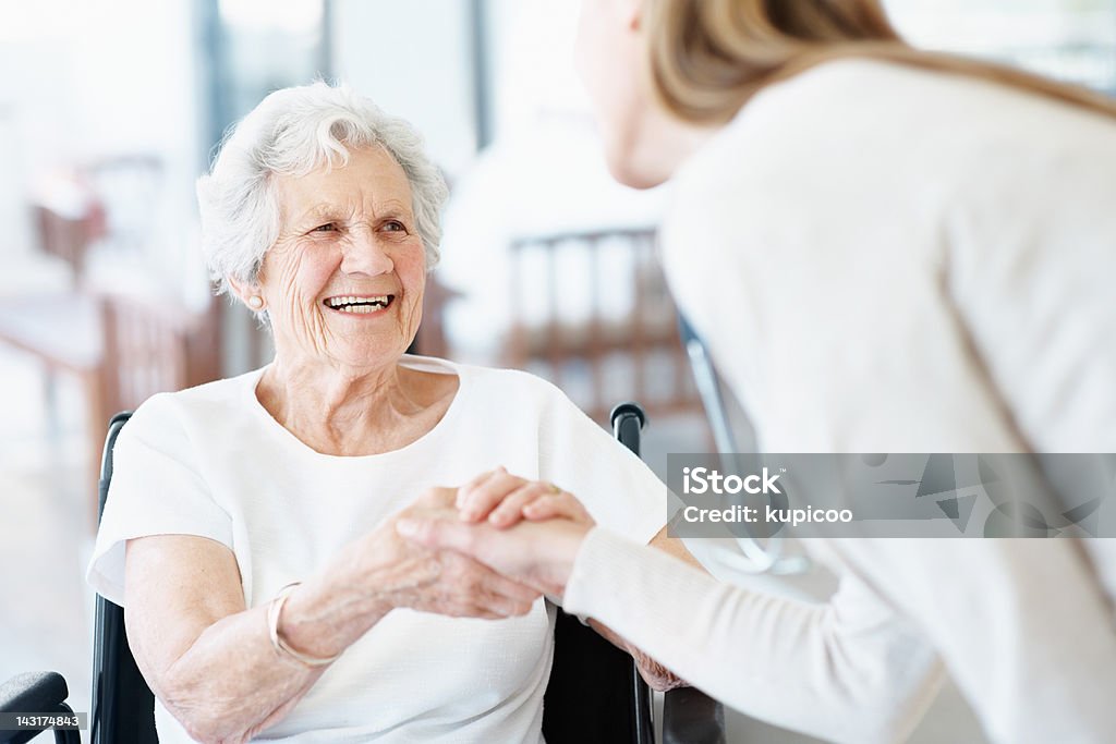 Thank you for everything you've done  Senior Adult Stock Photo