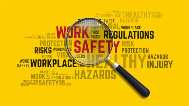 Work Safety Concept stock photo