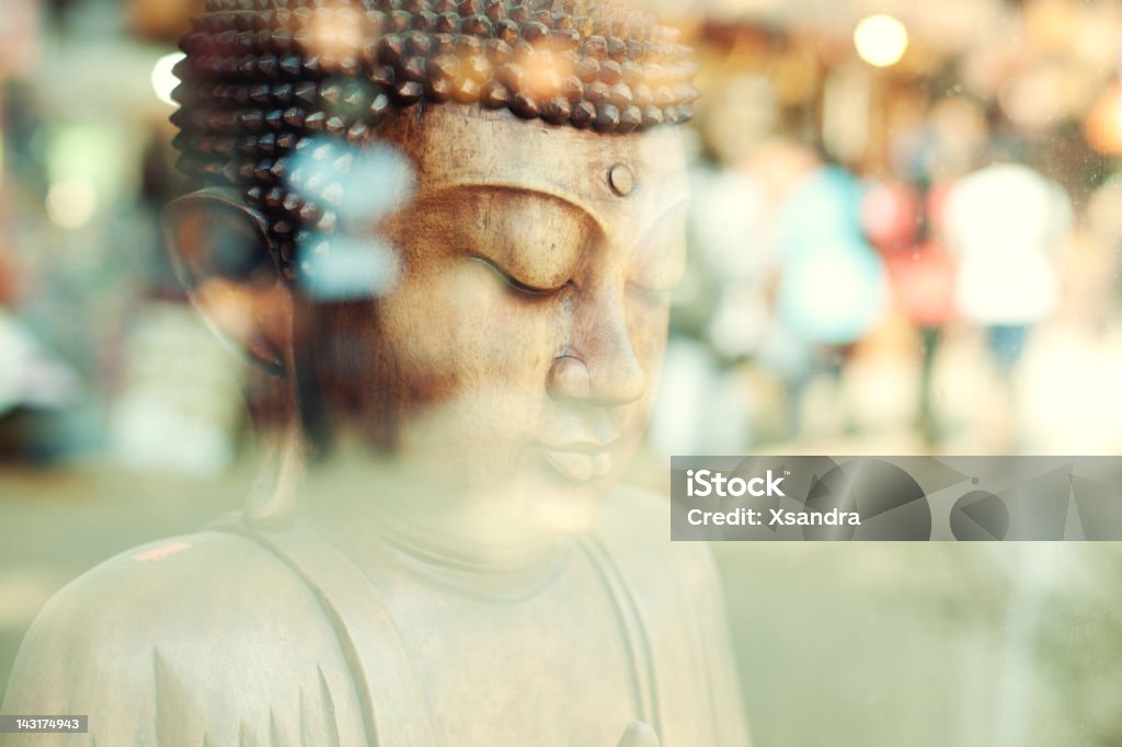 Nahaufnahme eines Buddha-statue (Sri Lanka - Lizenzfrei Buddha Stock-Foto