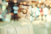 istock Close-up of a Buddha statue (Sri Lanka) 143174943
