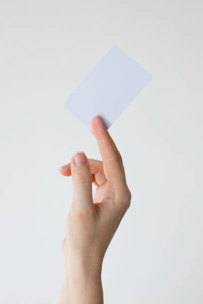 istock Woman Holding Plastic Card 1431750534