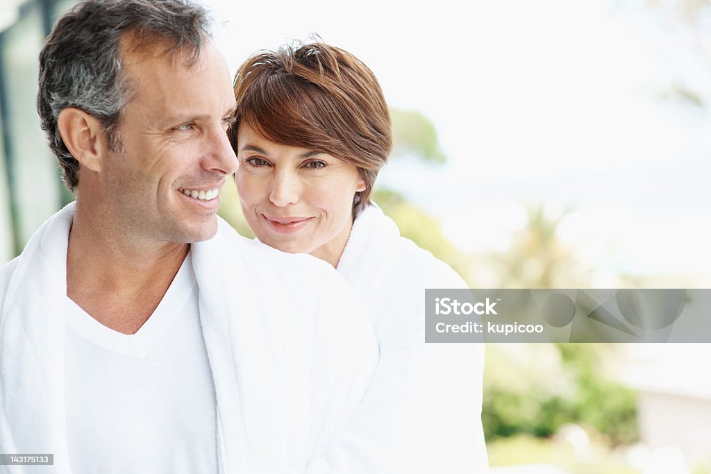 This is how it should be  Bathrobe Stock Photo