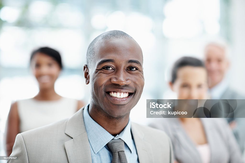 Gesichter, denen Sie vertrauen können – Business Personen - Lizenzfrei Afrikanischer Abstammung Stock-Foto