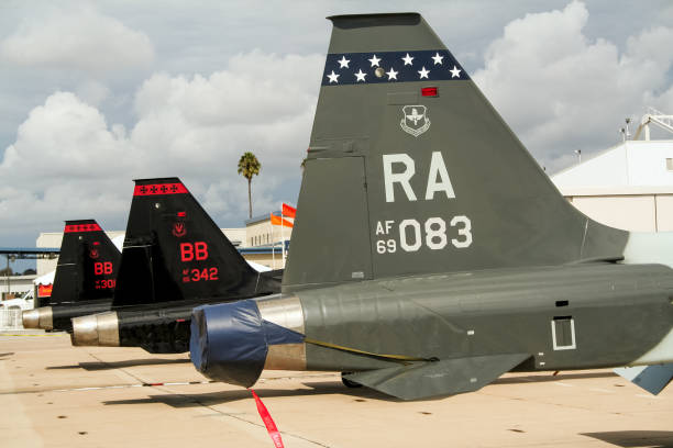 Northrop T-38 Talon trainer jets from Beale AFB and Randolph AFB at MCAS Miramar, California, USA - October 15, 2006