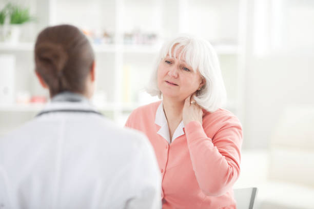 istock Senior woman at doctor's office 143175725