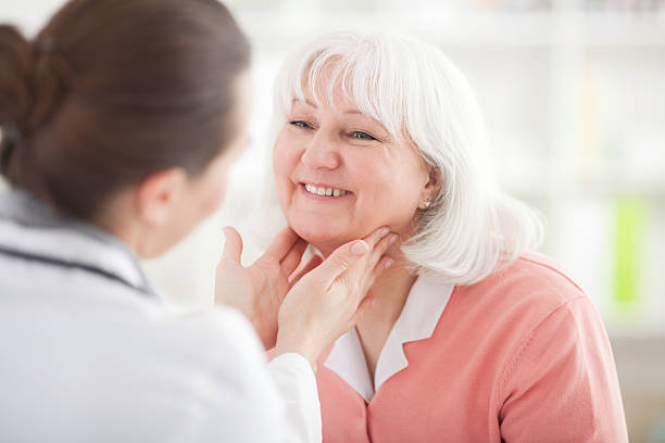 istock Senior woman at doctor's office 143175726