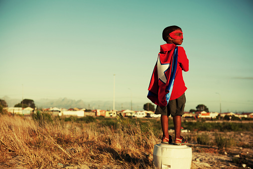 This South African township boy is determined to rise up and conquer poverty.