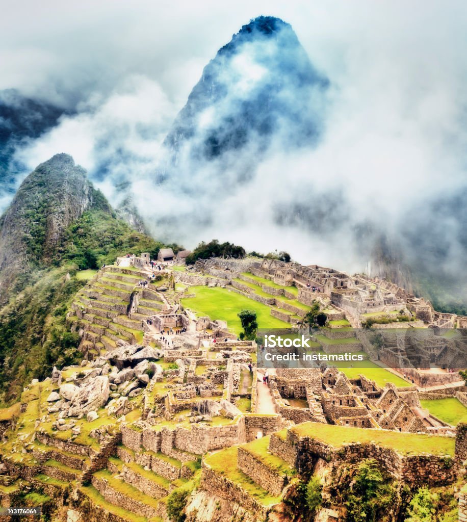 Machu Picchu in Peru - Lizenzfrei Anden Stock-Foto