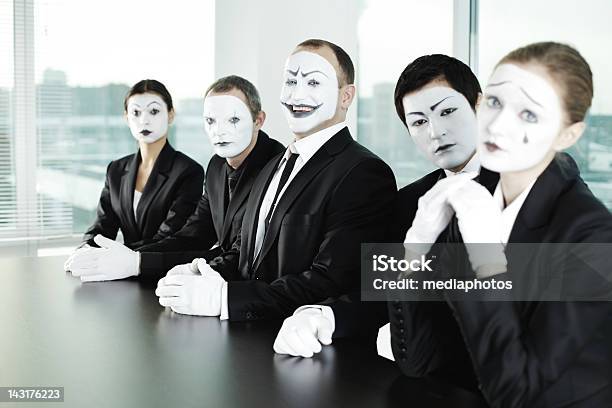 Faceless Commission Stock Photo - Download Image Now - Actor, Mime Artist, Board Room