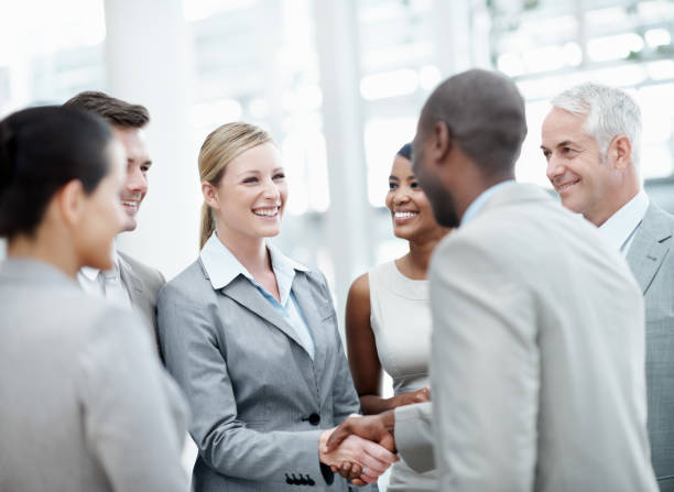 istock Keeping relationships close - Business meetings 143176363