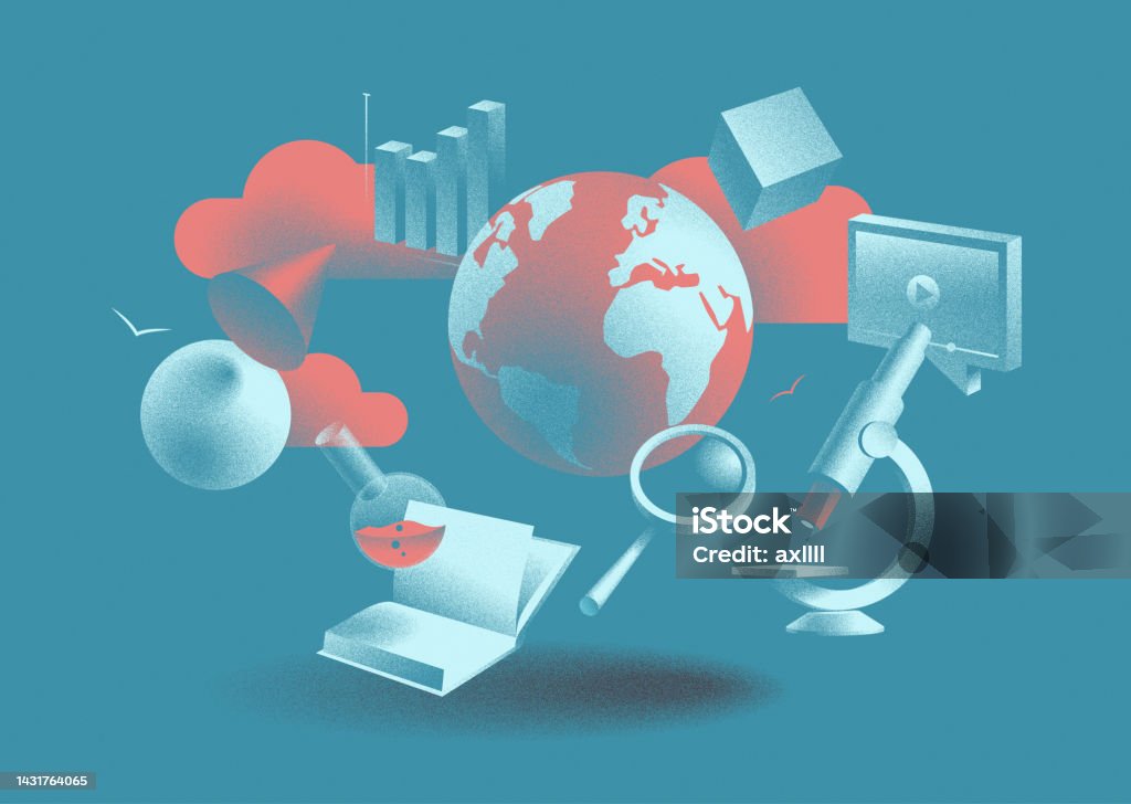 Ed Objects Education Objects Elements Stock Illustration - Download Image Now ...