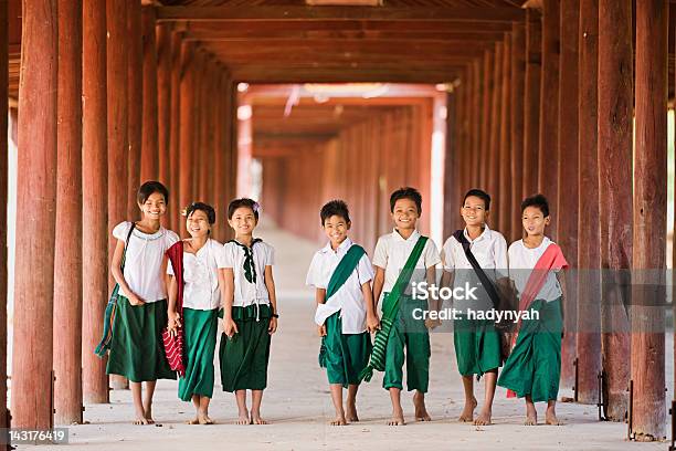 Lets Go To School Stock Photo - Download Image Now - Myanmar, Child, People