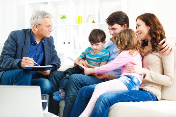 istock Family Meeting With Financial Advisor 143176975