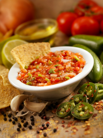 Salsa with all It's Ingredients-Photographed on Hasselblad H3D2-39mb Camera