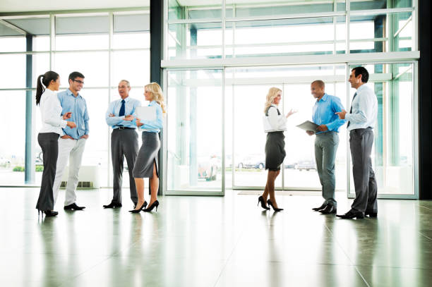 istock Business people discussing. 143177051