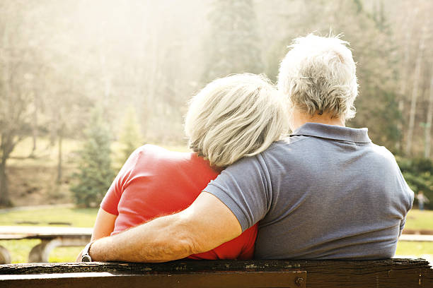 istock Senior couple in love 143177377