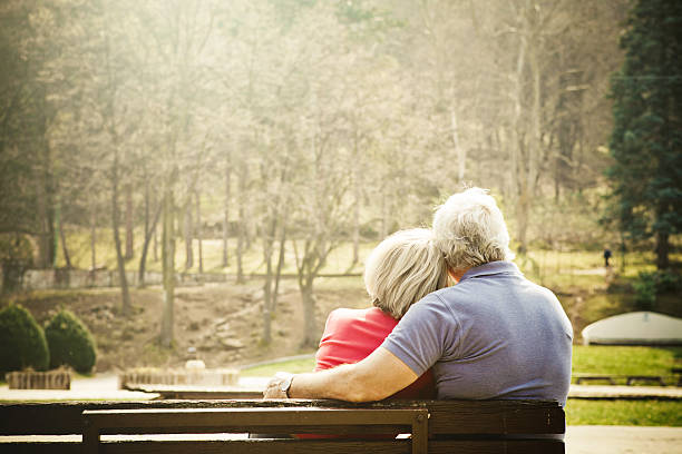 istock Senior couple in love 143177452