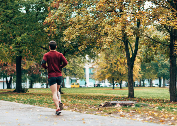 istock sportive man running in the city 1431778514