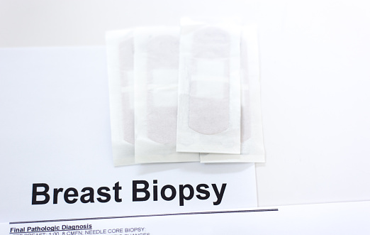 Breast Biopsy Diagnosis, Band-aids
