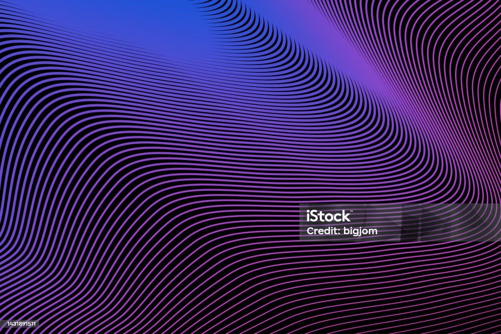 Curva Pattern Abstract Curve Pattern Background Pattern Of Lines Vector Illustration ...