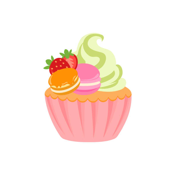 illustrations, cliparts, dessins animés et icônes de cupcakes de fête gardez des gâteaux, des fêtes d’anniversaire, des cupcakes de différentes saveurs, du chocolat, du citron, des myrtilles, de la vanille, du lait, des cupcakes aux fruits mélangés - cupcake cake birthday cake muffin