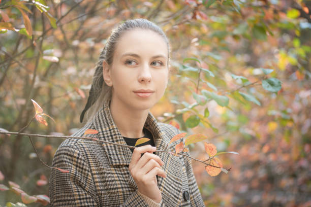 istock Young woman in forest 1431913620
