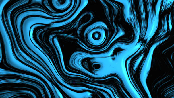 istock Abstract Fluid Green Blue Aqua Wavy Shapes. Colored Background. Abstract Classic Blue Marbled background, fluid paint art, wavy wallpaper, marbling texture, blue violet lines, artistic fashion backdro 1431917952