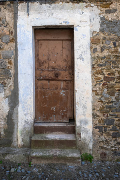istock Old wooden door. Color image 1431928560
