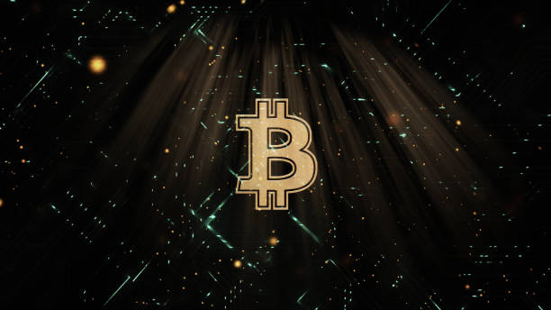 istock Bitcoin blockchain crypto currency digital encryption, Digital money exchange, Technology global network connections background concept. 1431931465