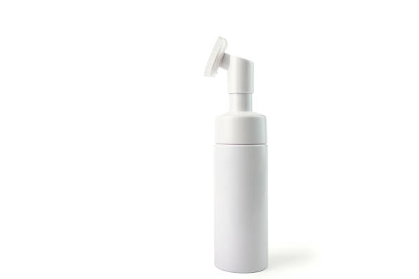istock face wash with brush isolated on white background 1431932288
