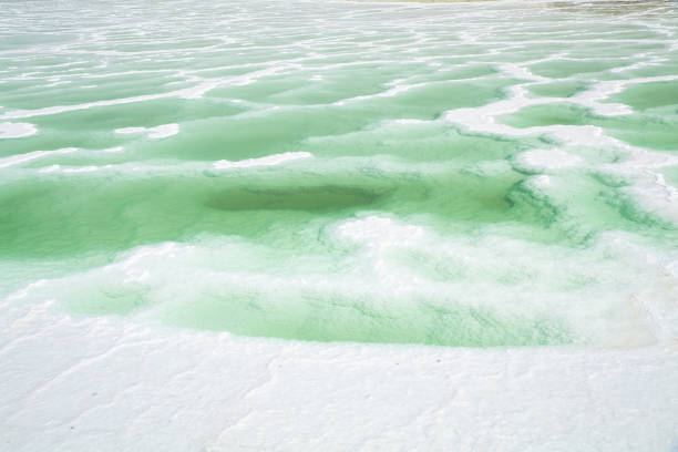 Salt Pond at Mangya City, China