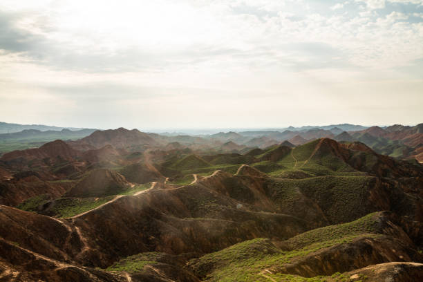 Danxia landform at Zhangye National Geopark