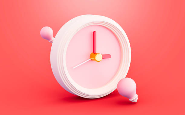 istock lightbulb clock sign 3d illustration for creativity analyze and business 1431946701