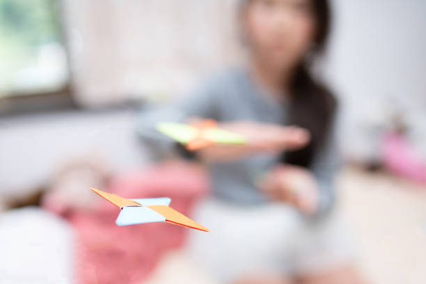 Children playing at home