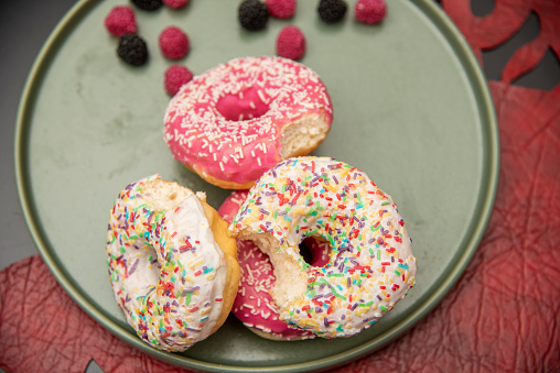 Sweet and tasty donuts