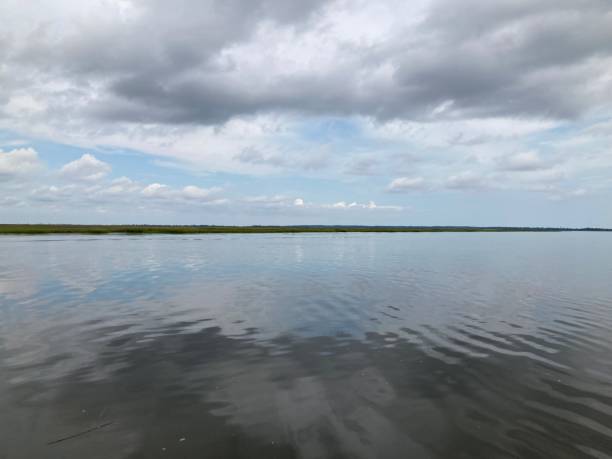 istock Cloudscape Reflected on the water at Jekyll Island 1431971172