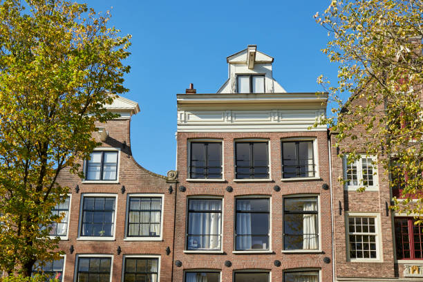 istock Canal houses facade in Amsterdam 1431971336