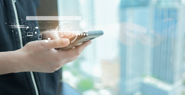 istock senior woman hand hold smartphone to use search engine optimization (SEO) tools for finding customer or promote and advertise about content online for marketing technology and business concept 1431977361