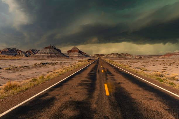 istock Storm at Arizona's Painted Desert 1431984450
