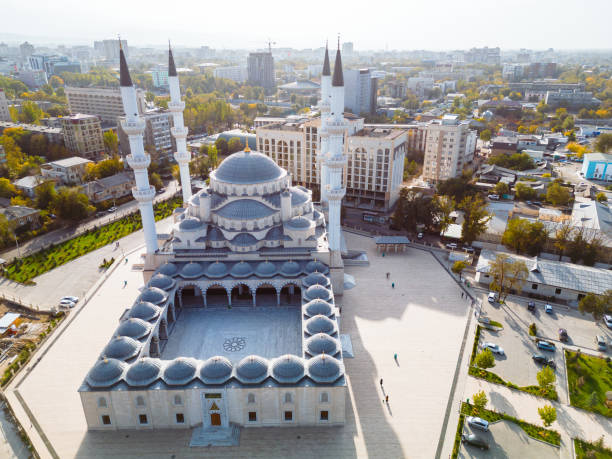 istock Aerial view of the Mosque 1431985954