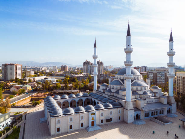 istock Aerial view of the Mosque 1431986015