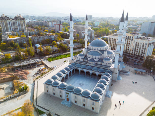 istock Aerial view of the Mosque 1431986541